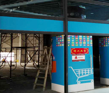 佛山570平方網吧小黄片下载安装設計施工現場